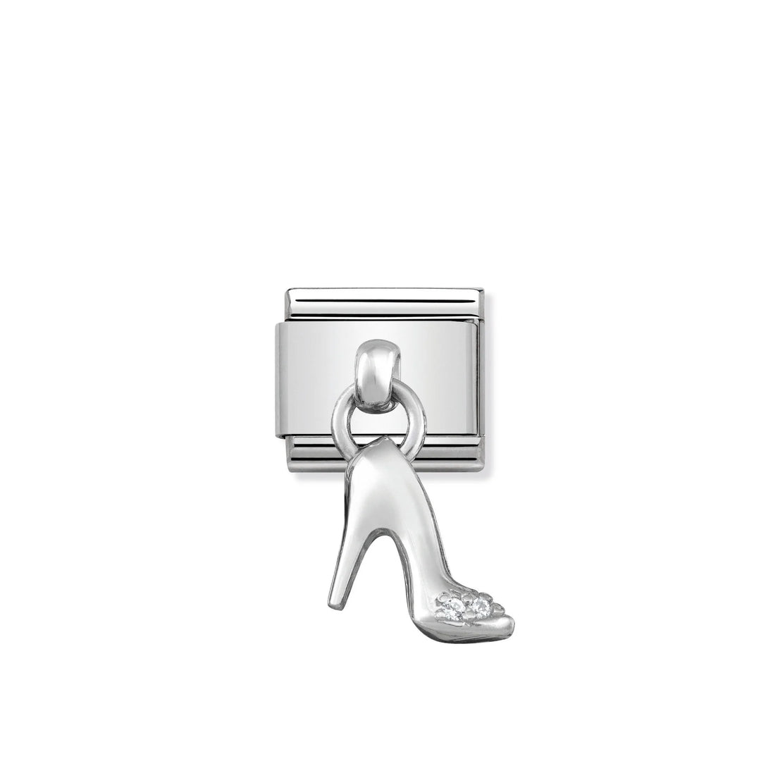 Nomination Classic Link 331800/07 Stiletto Charm with CZ & Sterling Silver
