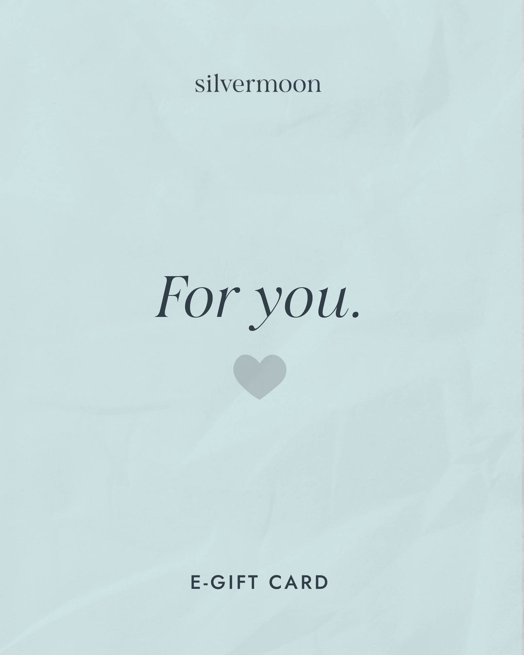 E- Gift Voucher (Online only)