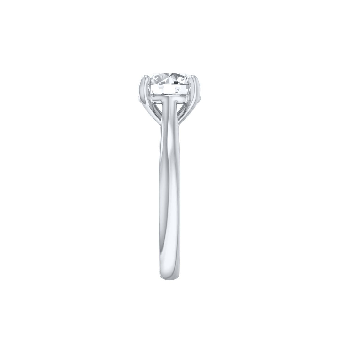 Louis Thompson Roeselare Ring 9k White Gold with 2.00ct Lab Diamond