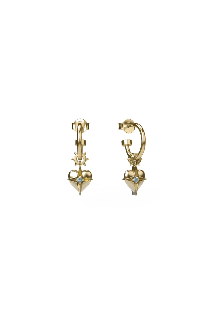 Stolen Gold Plated Celestial Heart Anchor Sleeper