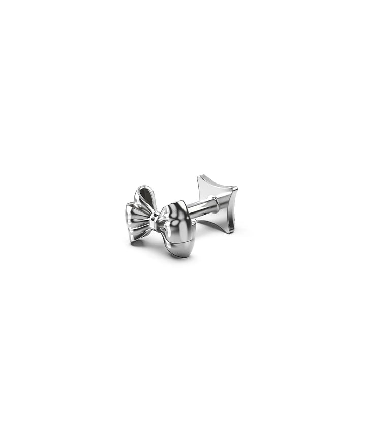 Stolen Bow Flat Back Earring (Single)