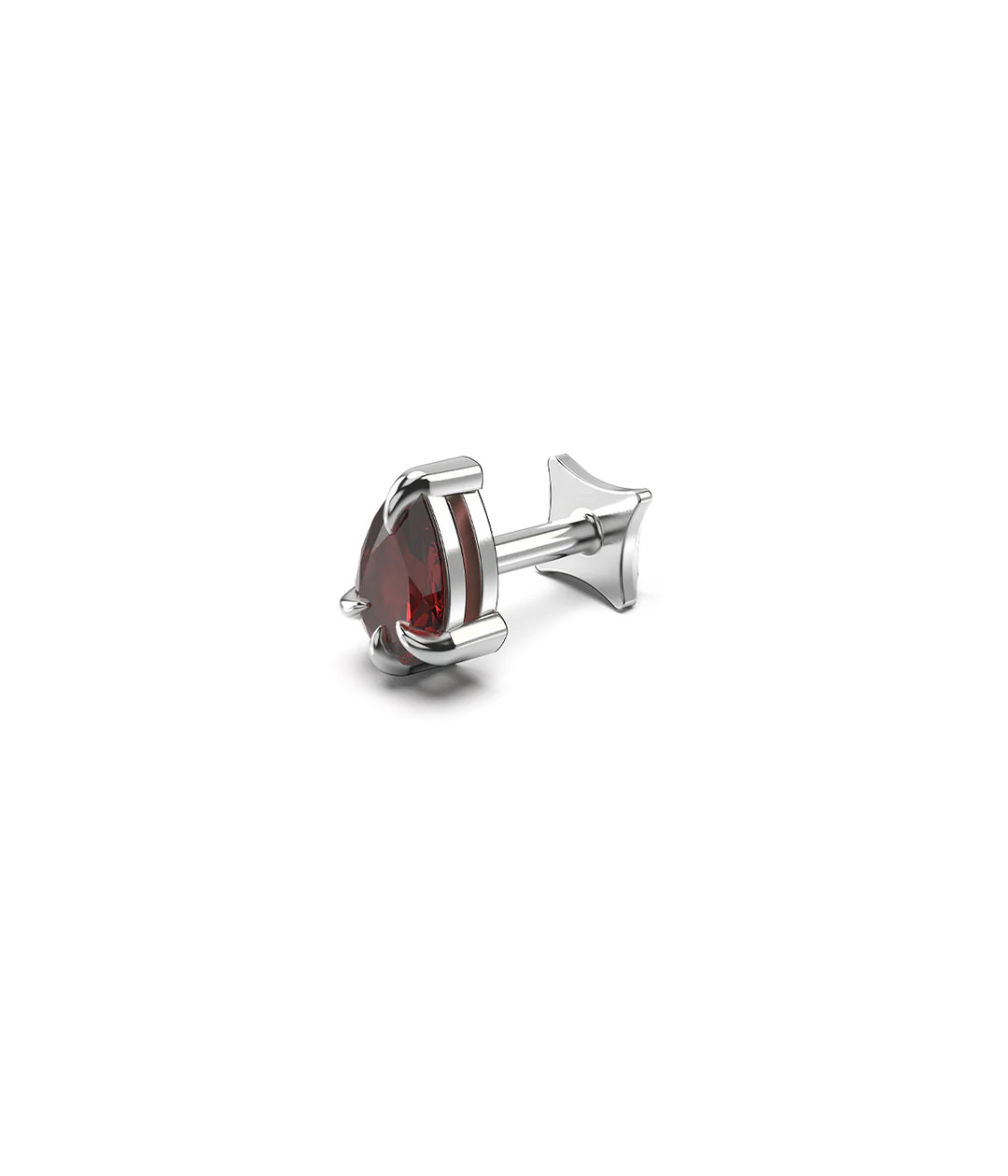 Stolen Teardrop Talon Flat Back Earring (Single)
