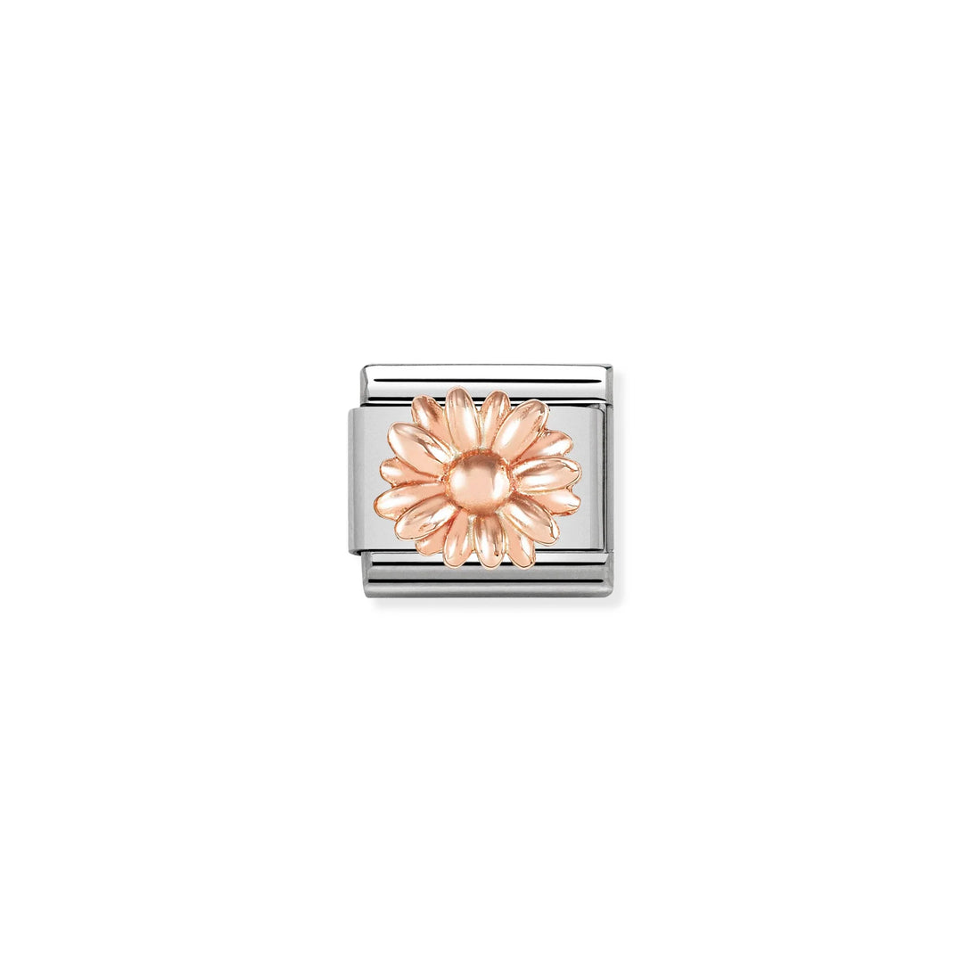 Nomination Classic Link 430106/08 Daisy in 9k Rose Gold