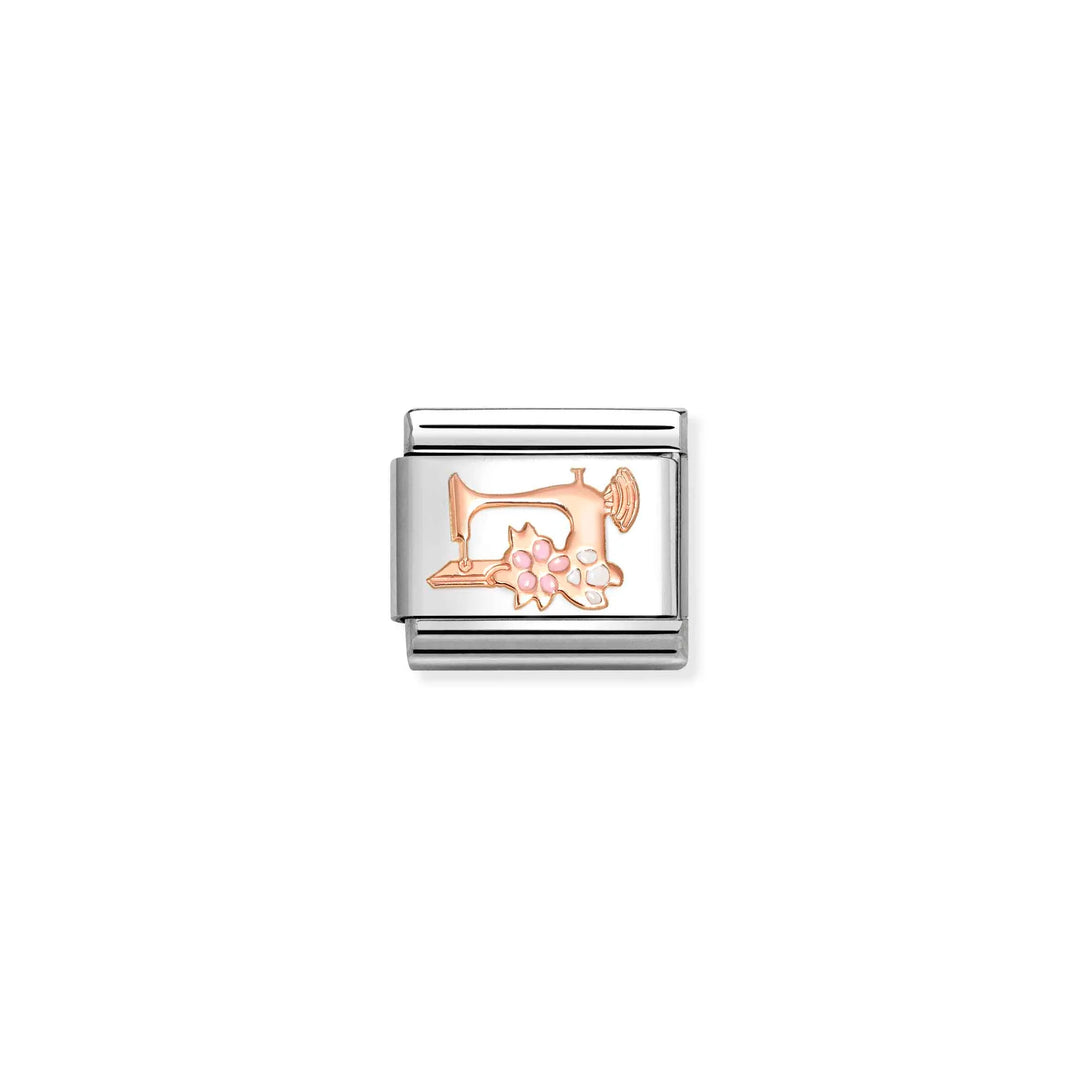 Nomination Classic Link 430202/28 Sewing Machine in 9k Rose Gold