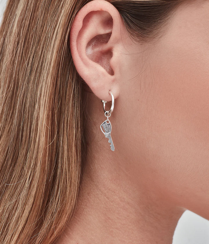 Stolen Master Key Anchor Earrings