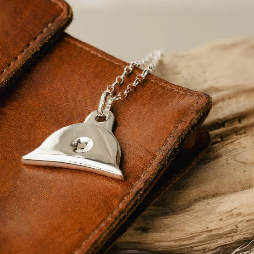 Evolve Statement Shepherds Whistle Silver Necklace
