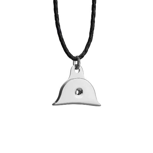 Evolve Statement Shephards Whistle Leather Necklace