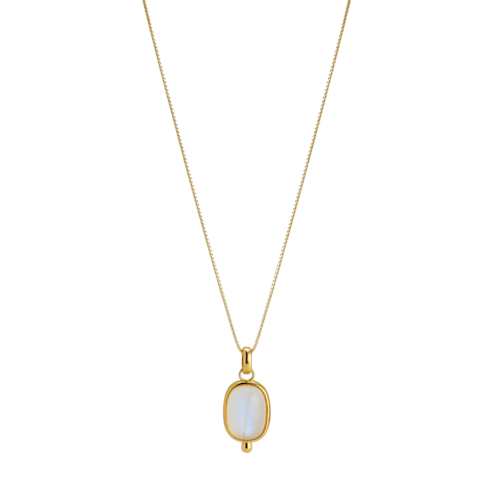 Najo Fleur Rainbow Moonstone Necklace