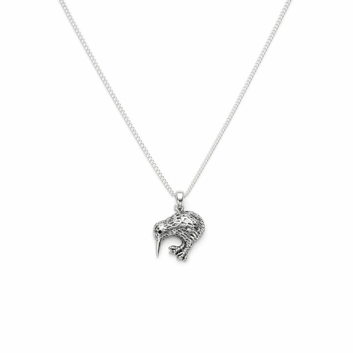LT Sterling Silver Kiwi Necklace
