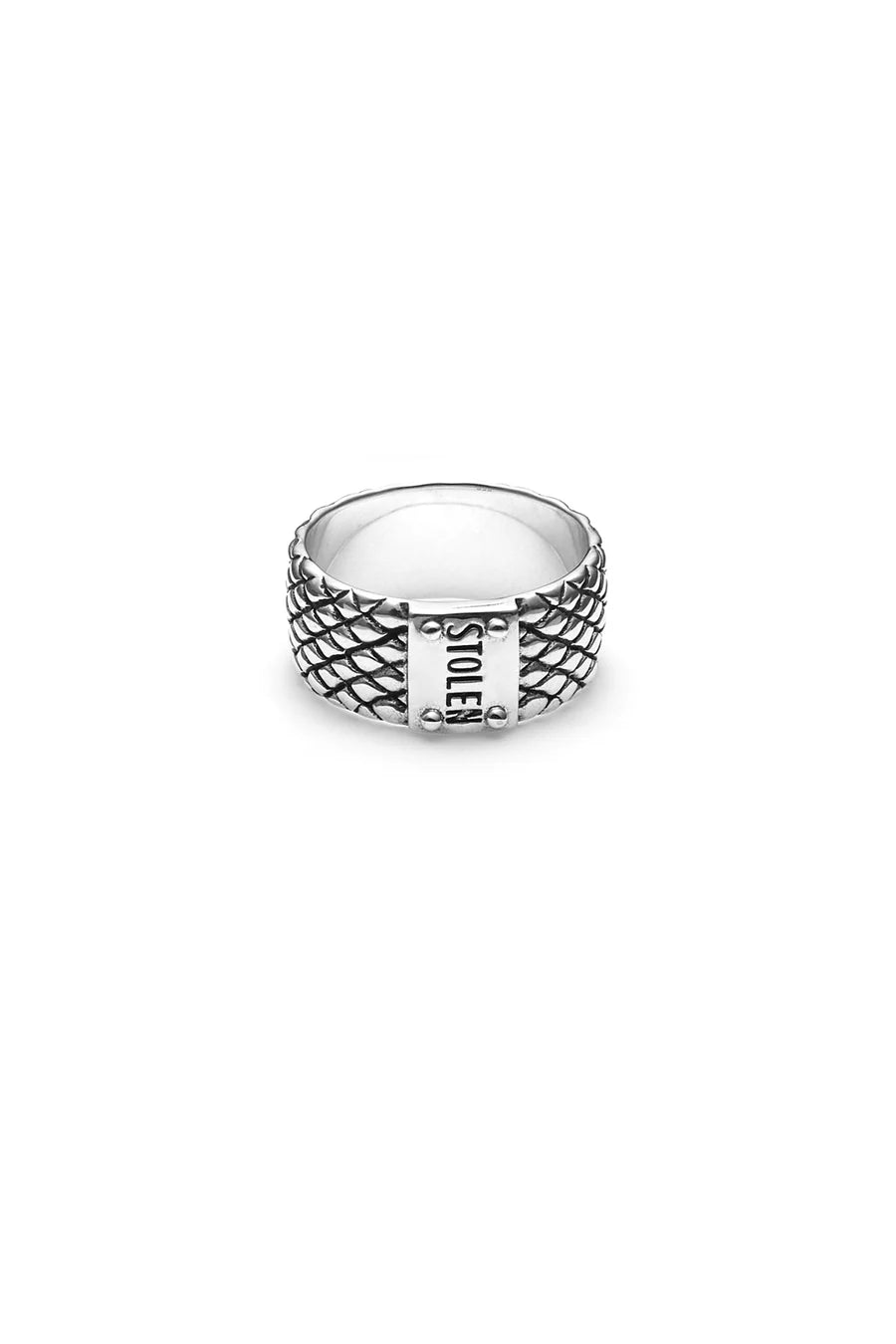 Stolen Snake Band Ring - Wide
