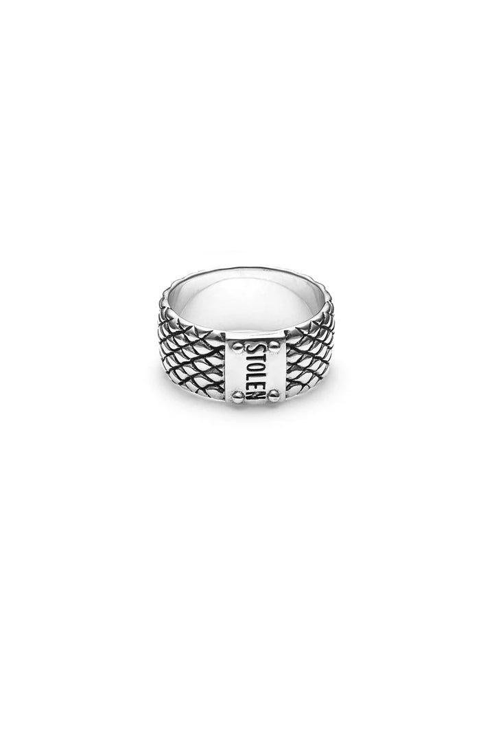 Stolen Snake Band Ring - Wide