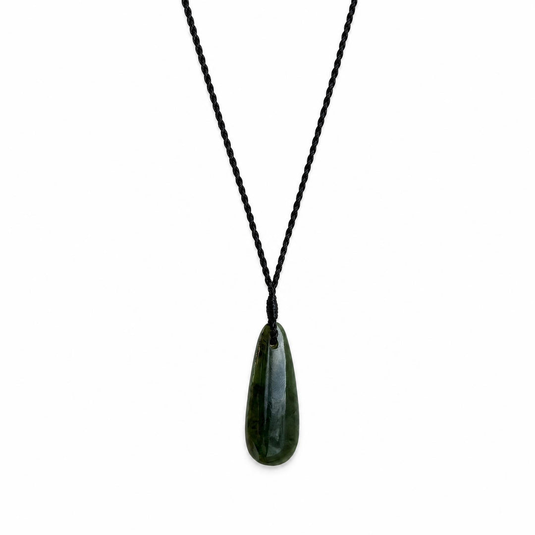 NZ Greenstone Roimata / Teardrop 45mm