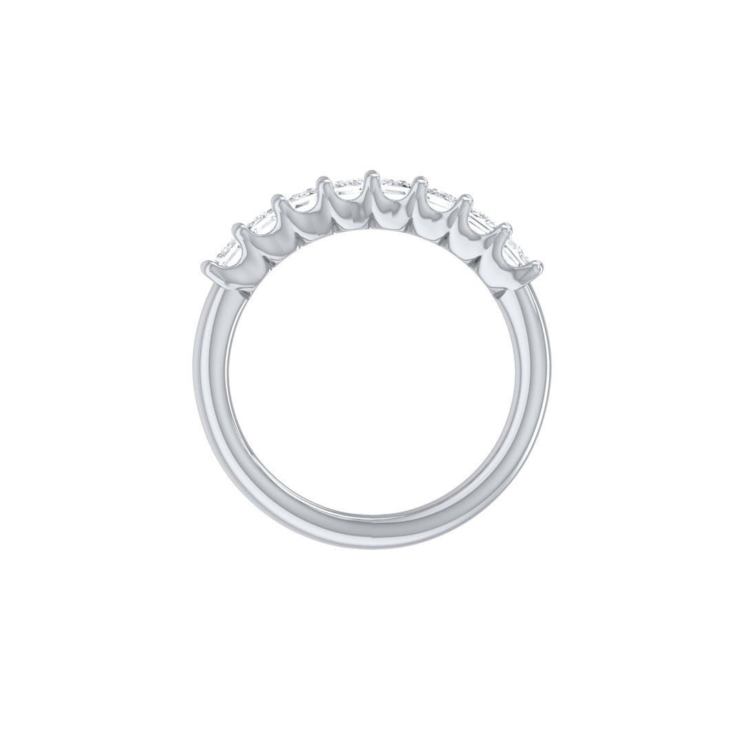 Louis Thompson Cullinan Ring 9k White Gold with 1.18ct Lab Diamond