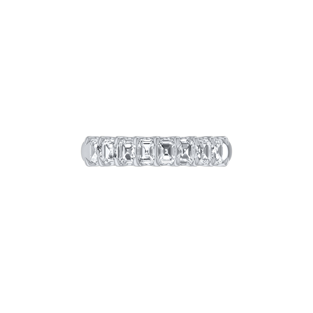 Louis Thompson Cullinan Ring 9k White Gold with 1.18ct Lab Diamond