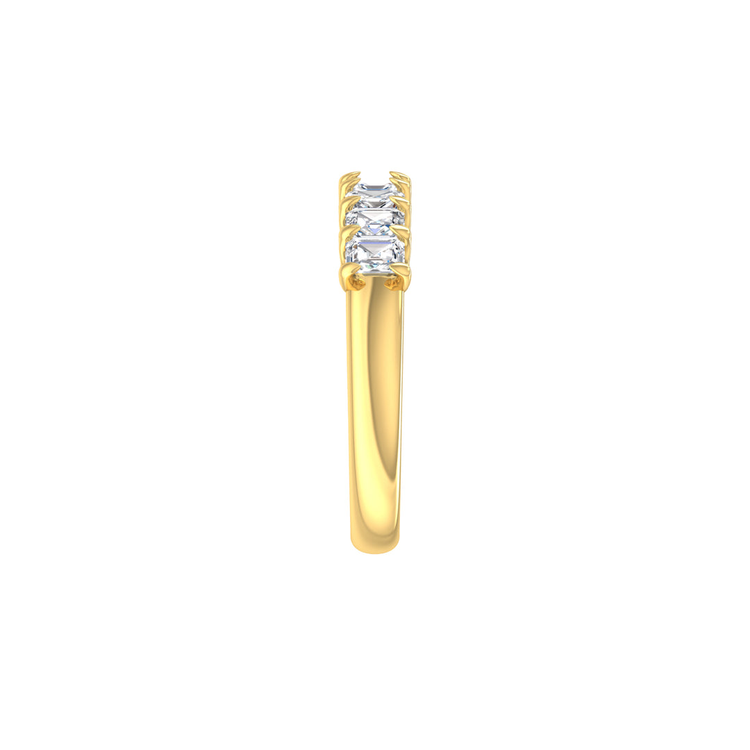 Louis Thompson Cullinan Ring 9k Gold with 1.18ct Lab Diamond