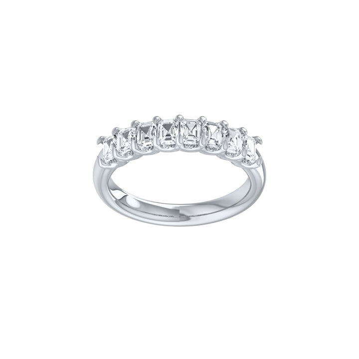 Louis Thompson Cullinan Ring 9k White Gold with 1.18ct Lab Diamond