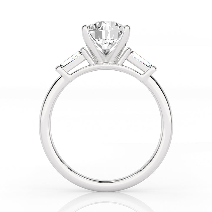 Louis Thompson Kimberley Ring 9k White Gold with 2.27ct Lab Diamond