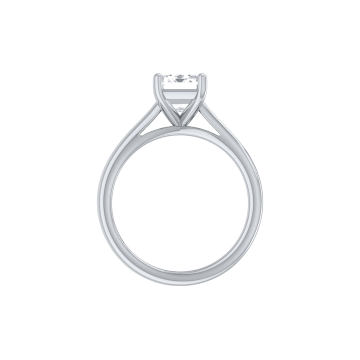 Louis Thompson Pretoria Ring 9k White Gold with 2.00ct Lab Diamond