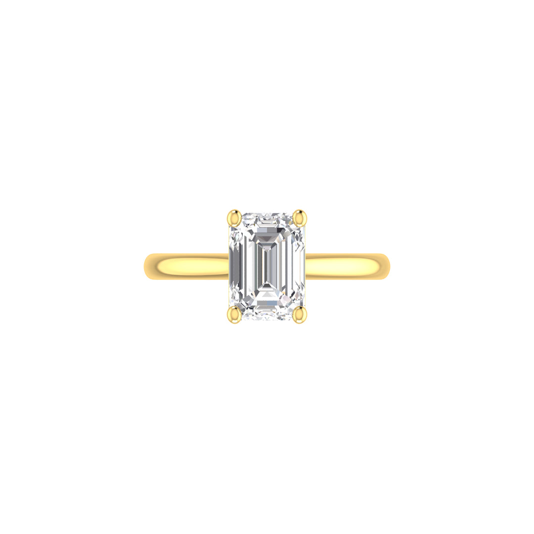 Louis Thompson Pretoria Ring 9k Gold with 2.00ct Lab Diamond