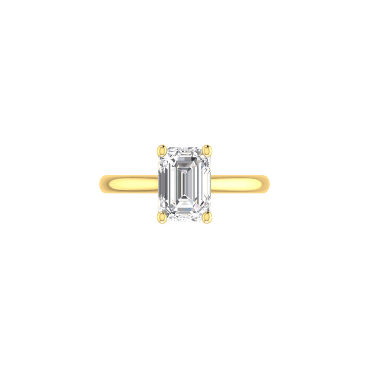 Louis Thompson Pretoria Ring 9k Gold with 2.00ct Lab Diamond