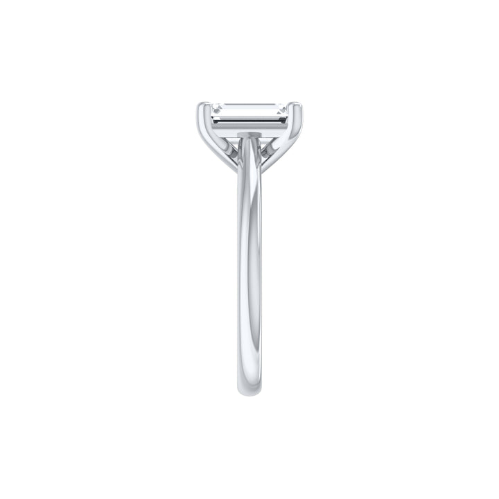 Louis Thompson Pretoria Ring 9k White Gold with 2.00ct Lab Diamond