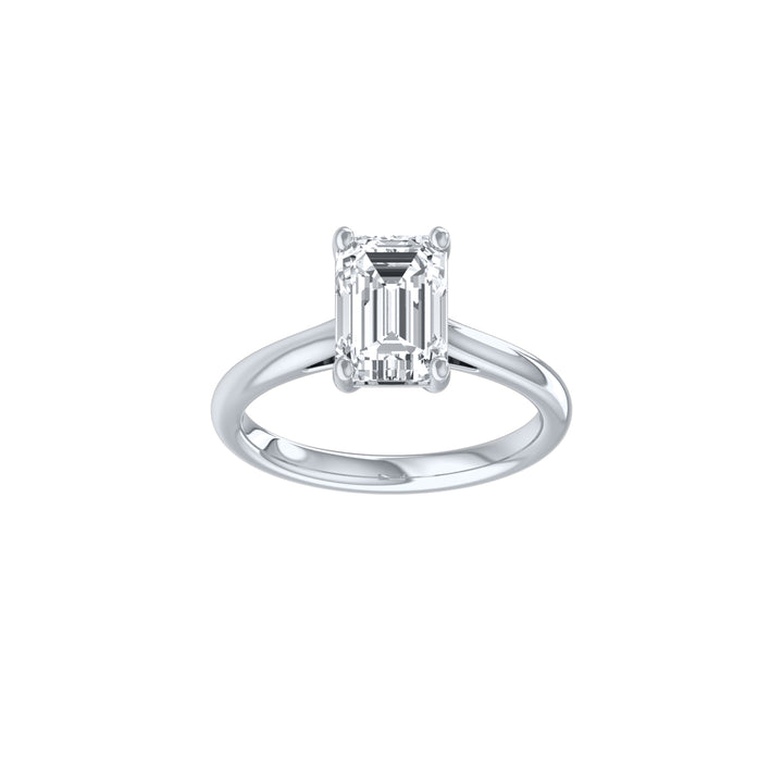 Louis Thompson Pretoria Ring 9k White Gold with 2.00ct Lab Diamond