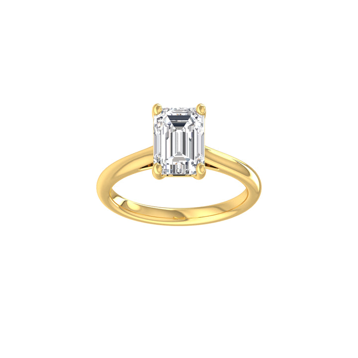 Louis Thompson Pretoria Ring 9k Gold with 2.00ct Lab Diamond