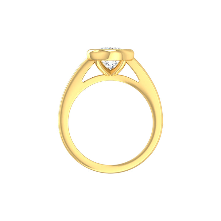 Louis Thompson Musina Ring 9k Gold with 2.00ct Lab Diamond
