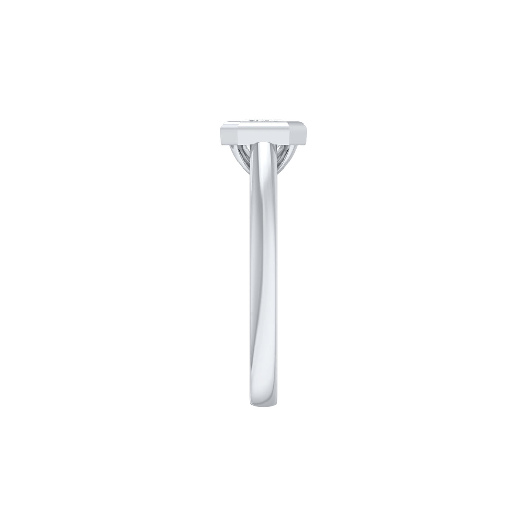Louis Thompson Tembisa Ring 9k White Gold with 1.00ct Lab Diamond