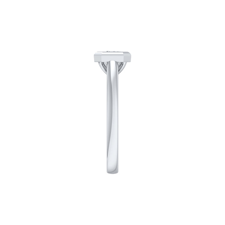 Louis Thompson Tembisa Ring 9k White Gold with 1.00ct Lab Diamond