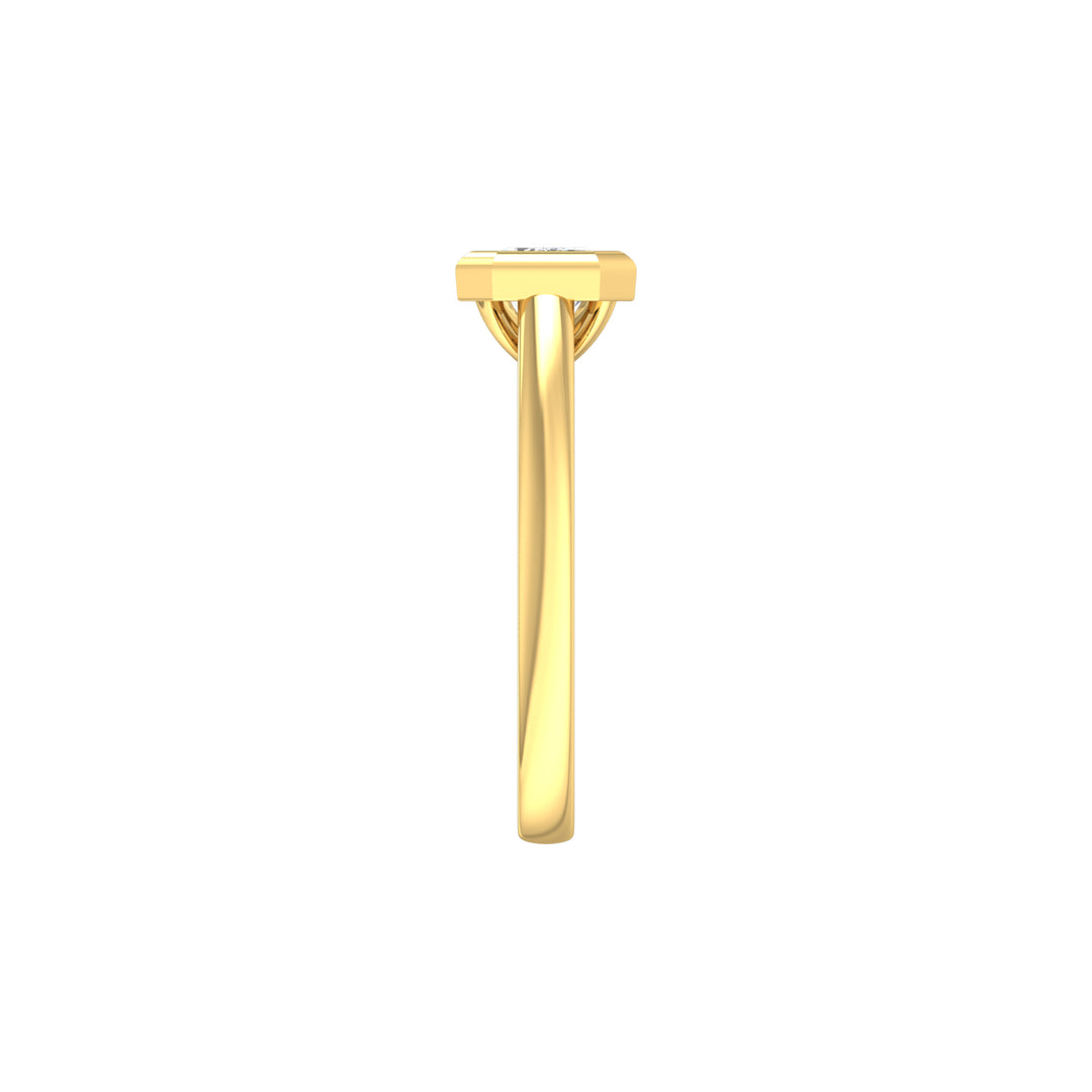 Louis Thompson Tembisa Ring 9k Gold with 1.00ct Lab Diamond