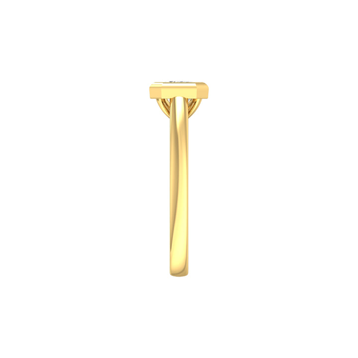 Louis Thompson Tembisa Ring 9k Gold with 1.00ct Lab Diamond