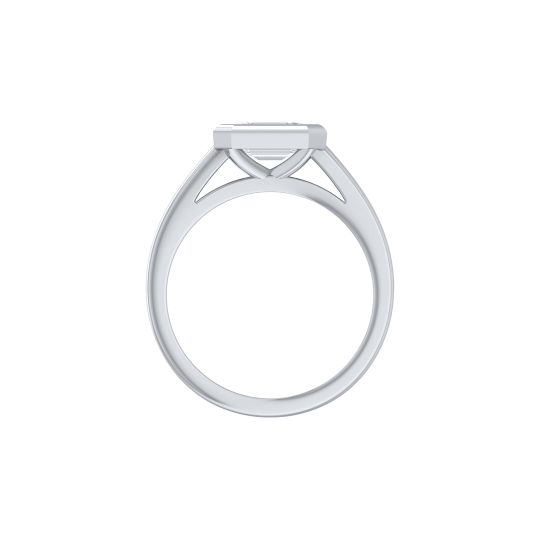 Louis Thompson Tembisa Ring 9k White Gold with 1.00ct Lab Diamond
