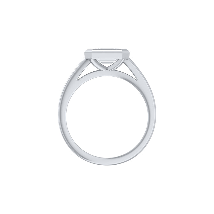 Louis Thompson Tembisa Ring 9k White Gold with 1.00ct Lab Diamond