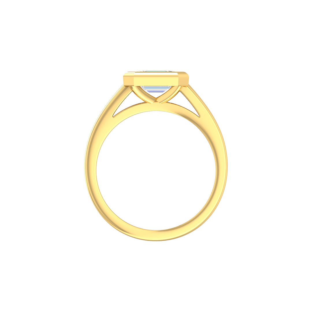 Louis Thompson Tembisa Ring 9k Gold with 1.00ct Lab Diamond