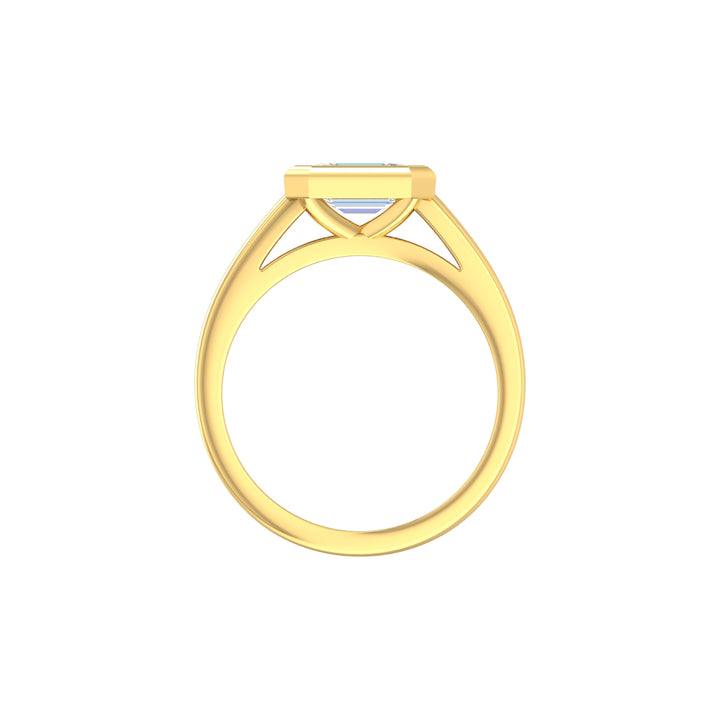 Louis Thompson Tembisa Ring 9k Gold with 1.00ct Lab Diamond