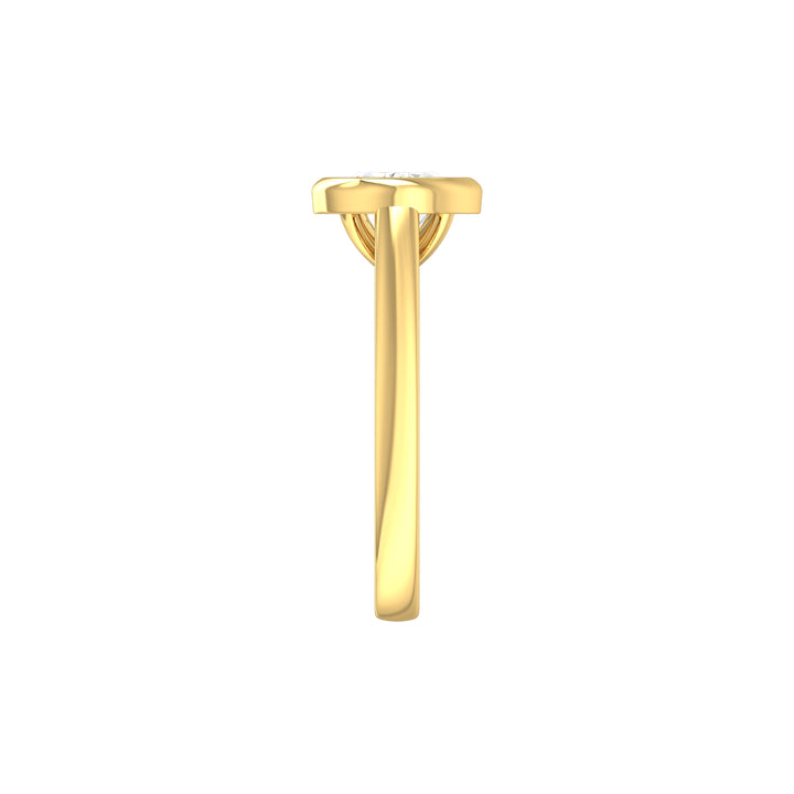 Louis Thompson Parys Ring 9k Gold with 2.00ct Lab Diamond
