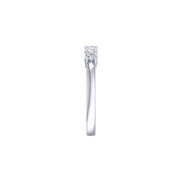 Louis Thompson Benoni Ring 9k White Gold with 0.50ct Lab Diamond
