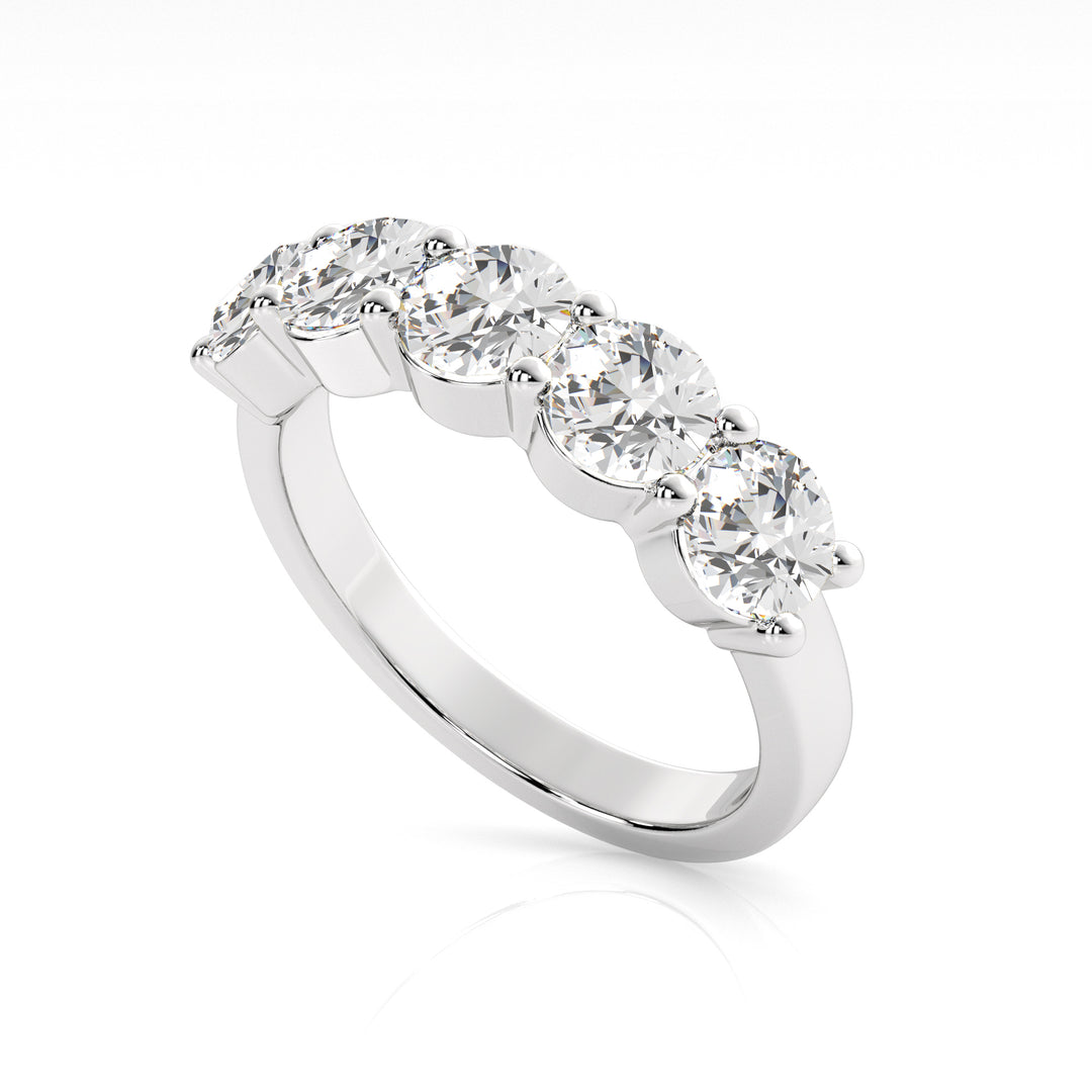 Louis Thompson Bellville Ring 9k White Gold with 2.00ct Lab Diamond