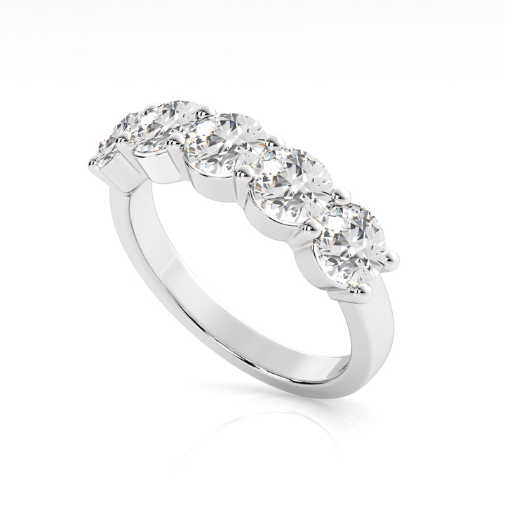 Louis Thompson Bellville Ring 9k White Gold with 2.00ct Lab Diamond