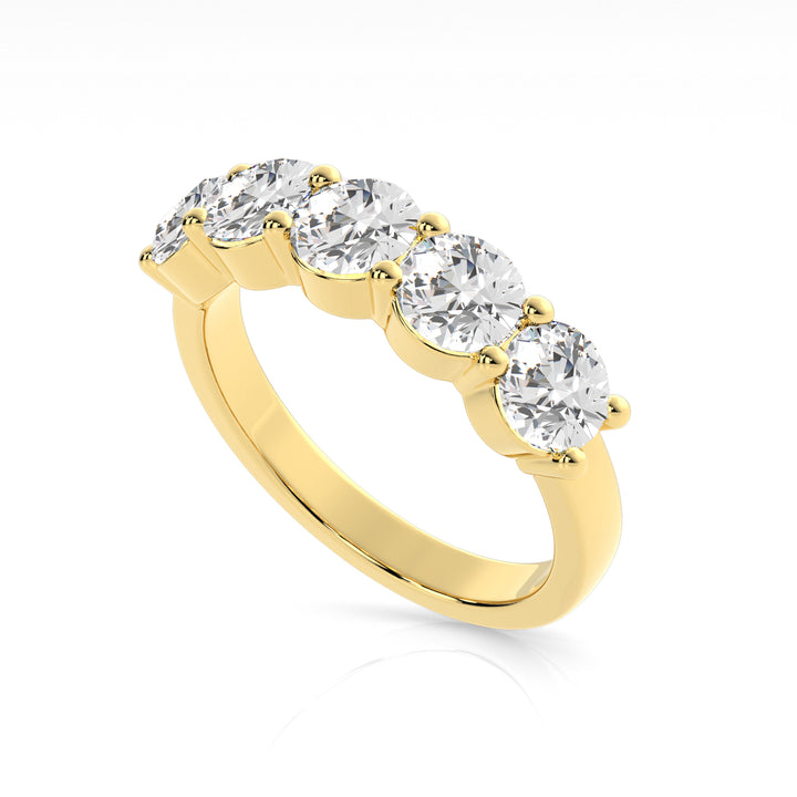 Louis Thompson Bellville Ring 9k Gold with 2.00ct Lab Diamond
