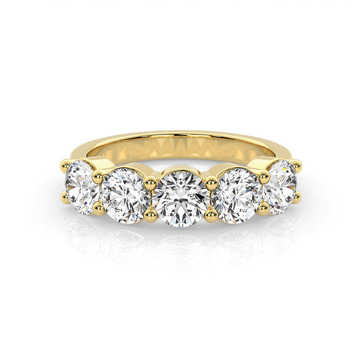 Louis Thompson Bellville Ring 9k Gold with 2.00ct Lab Diamond