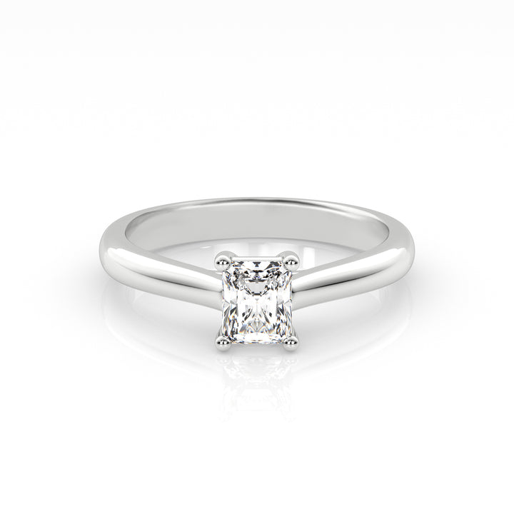 Louis Thompson Welkom Ring 9k White Gold with 0.50ct Lab Diamond