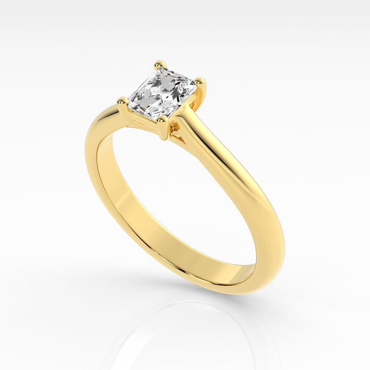 Louis Thompson Welkom Ring 9k Gold with 0.50ct Lab Diamond