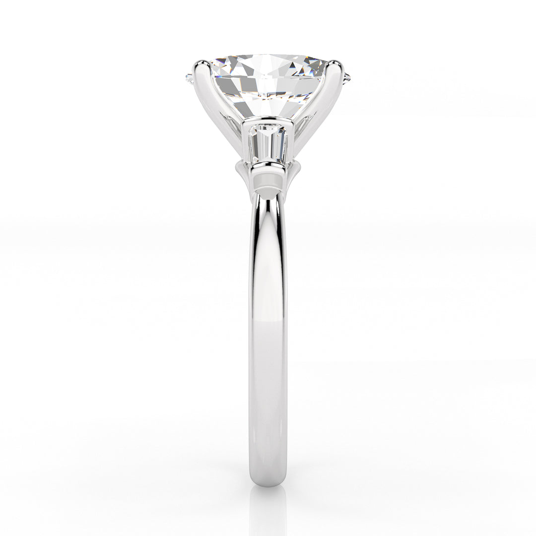 Louis Thompson Johannesburg Ring 9k White Gold with 2.32ct Lab Diamond