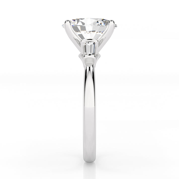 Louis Thompson Johannesburg Ring 9k White Gold with 2.32ct Lab Diamond