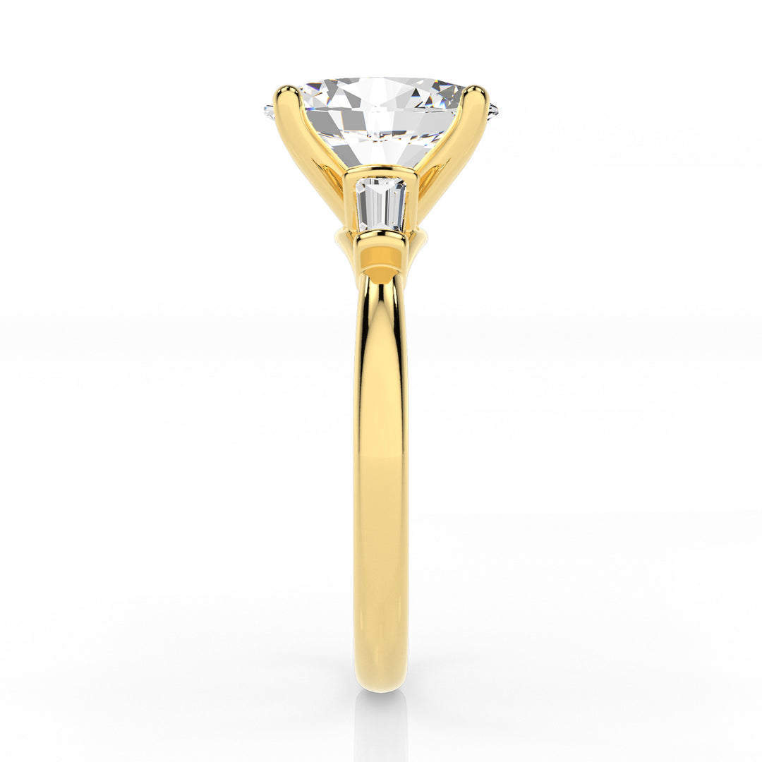 Louis Thompson Johannesburg Ring 9k Gold with 2.32ct Lab Diamond