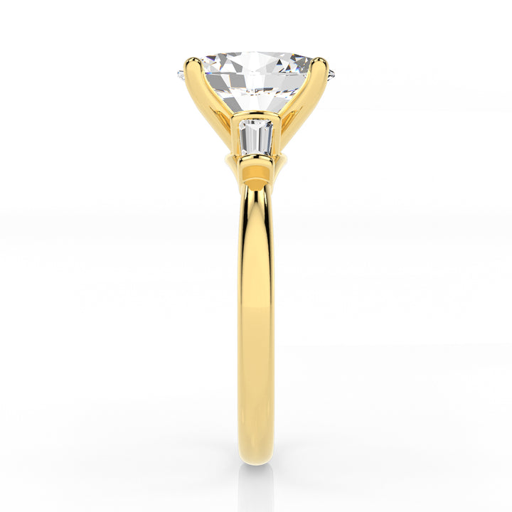 Louis Thompson Johannesburg Ring 9k Gold with 2.32ct Lab Diamond