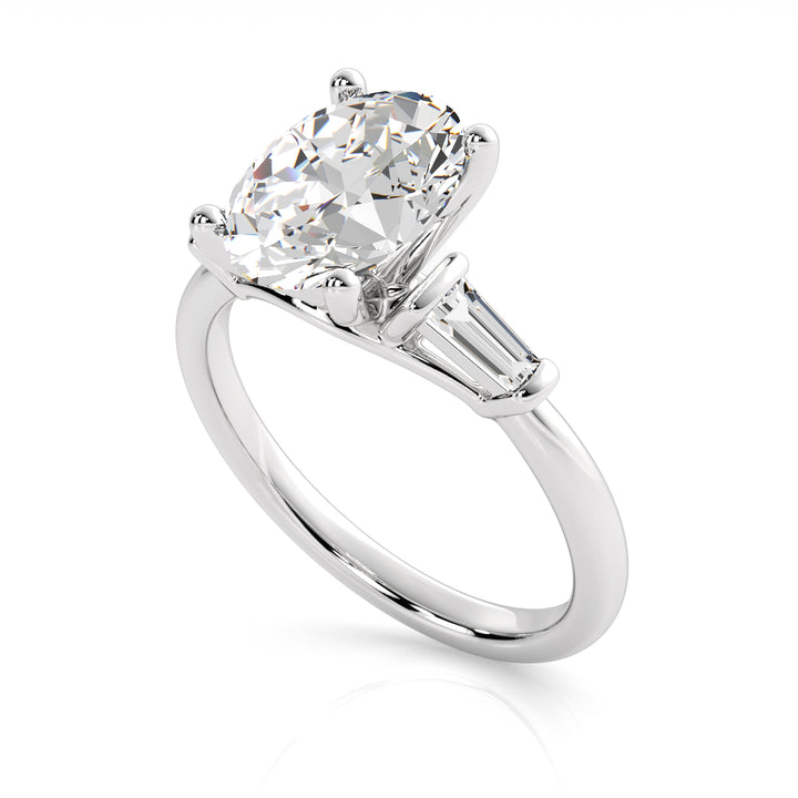 Louis Thompson Johannesburg Ring 9k White Gold with 2.32ct Lab Diamond
