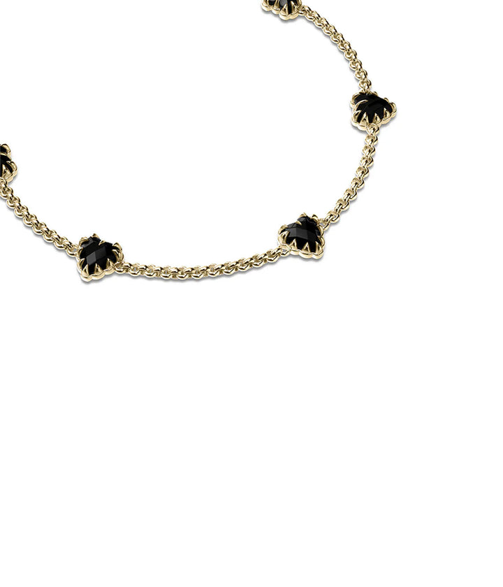 Stolen Gold Plated Love Claw Infinity Chain Bracelet